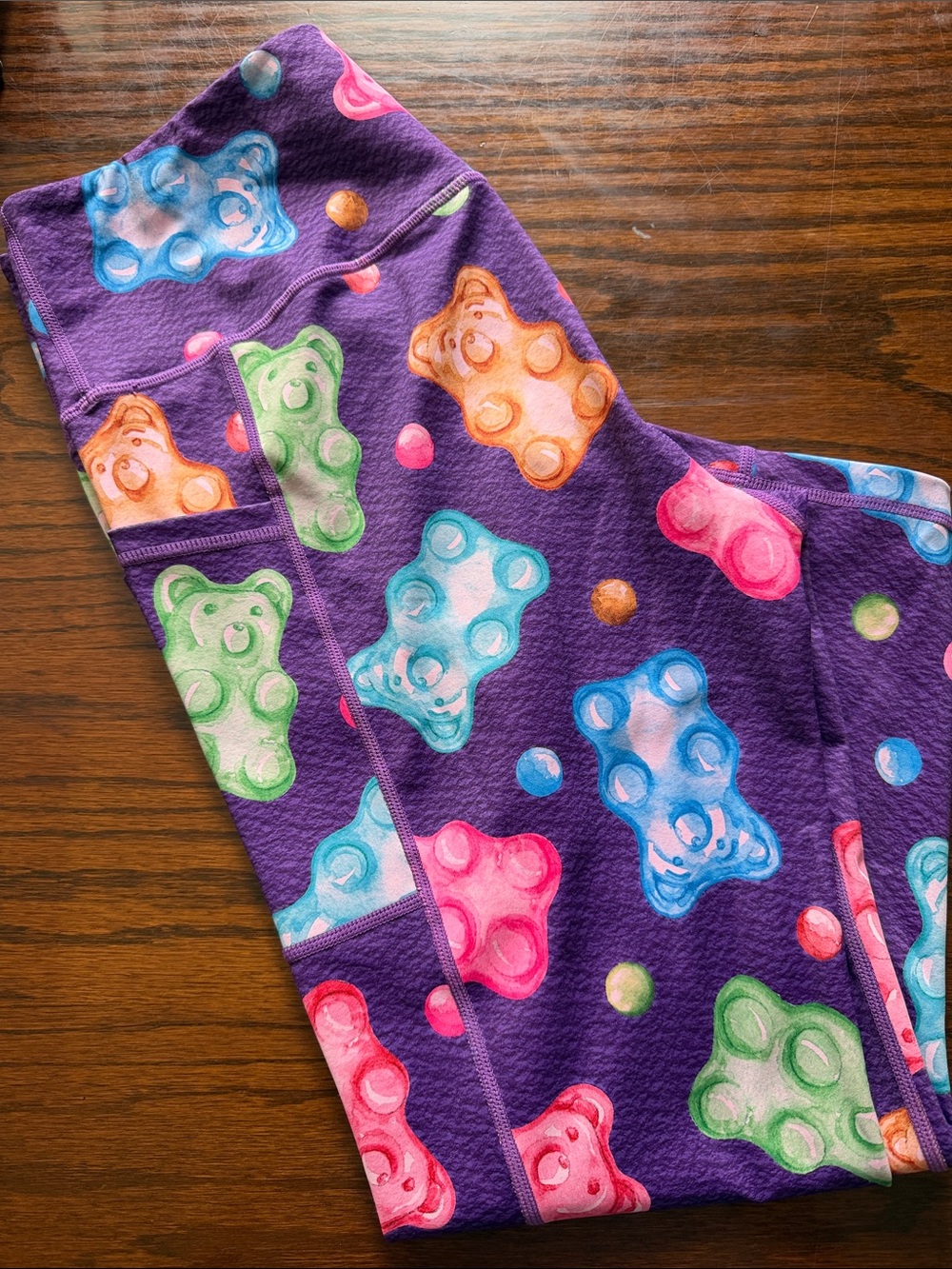 Constantly Varied Gear Purple Gummy Bear Leggings